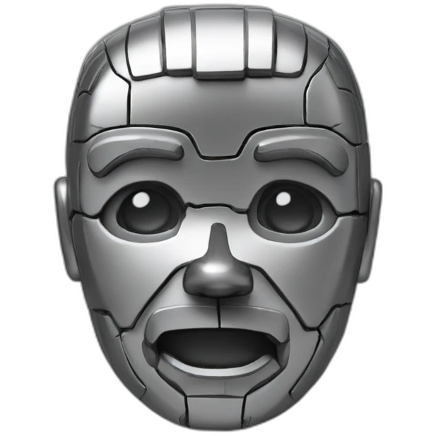 Metal earth model emoji