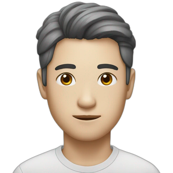 남자 2명, 여자 3명 대학생 emoji