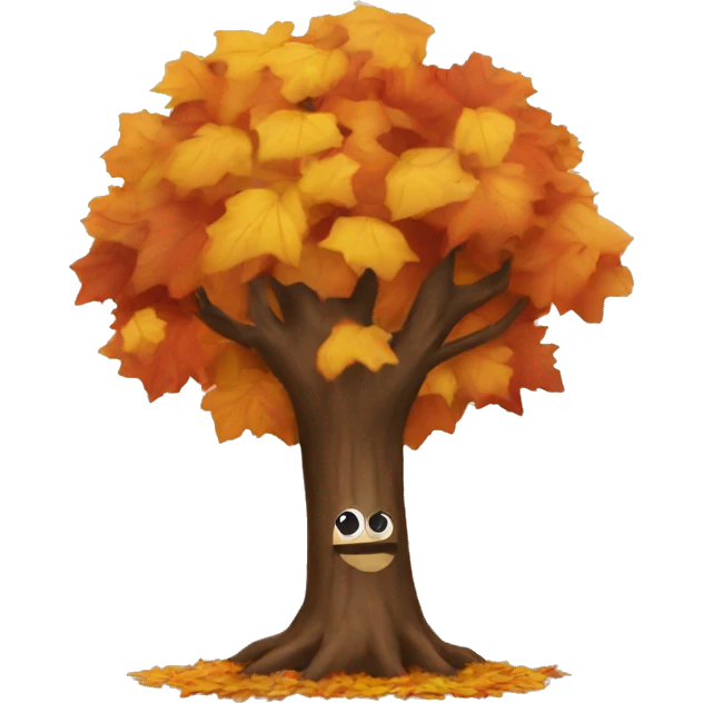 Autumn emoji
