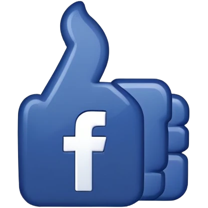 original Facebook blue verification tick emoji