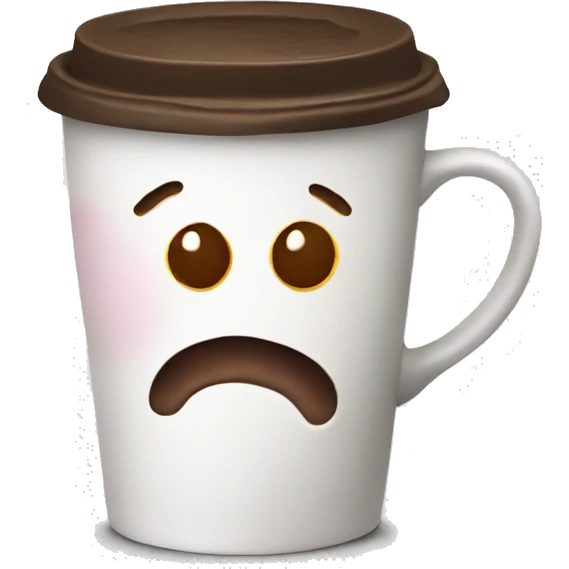 coffee with chamallows emoji