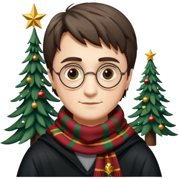 Harry Potter Christmas emoji