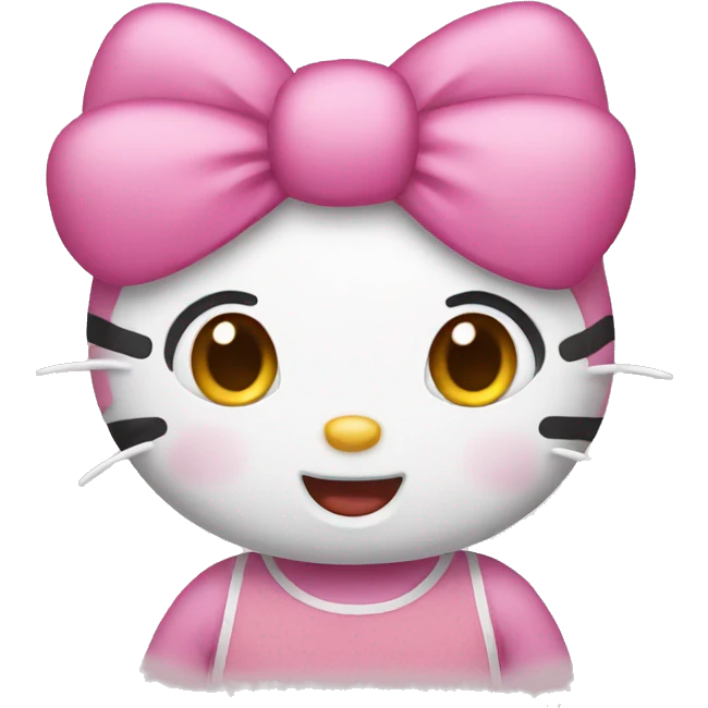 Hello kitty emoji emoji