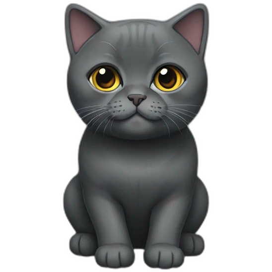 black British Shorthair emoji