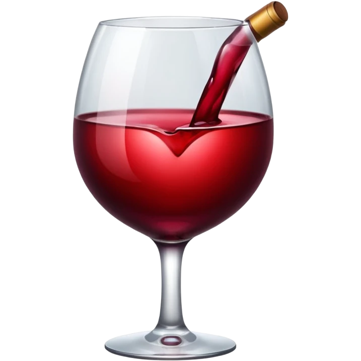 Maroon red wine heart emoji