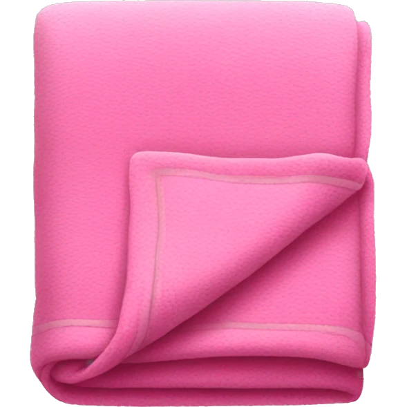 Pink blanket  emoji