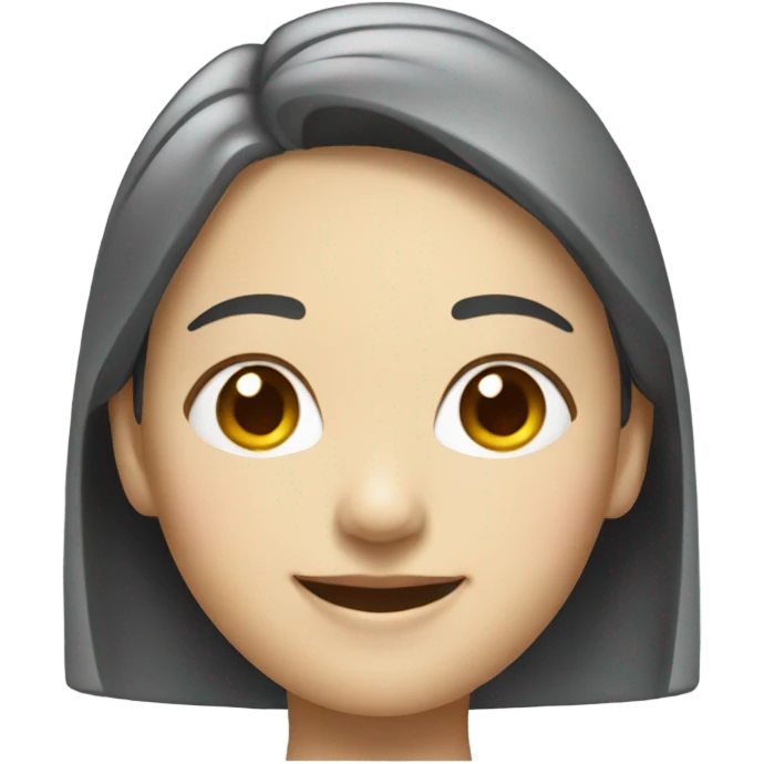 chinese architect girl smiling emoji