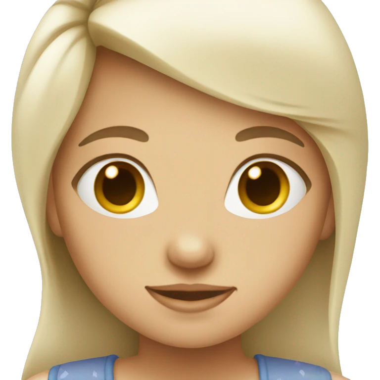 birthday of a girl emoji and girl skin is white emoji