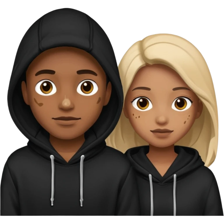 rich hoodied duo emoji