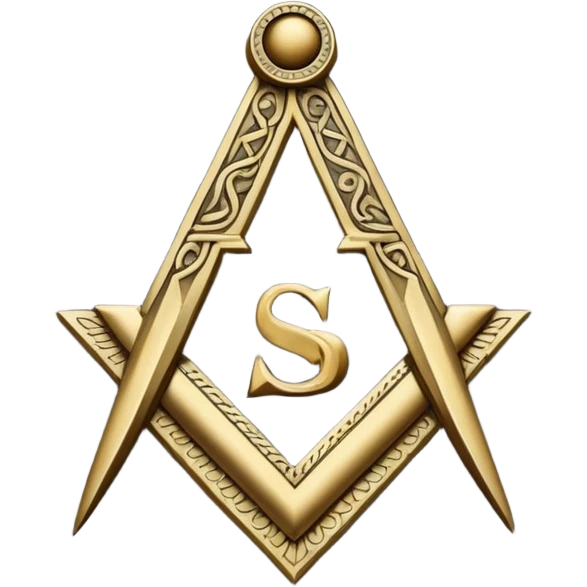 Free Mason symbol emoji