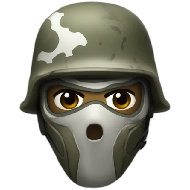 Call of duty skin ghost emoji
