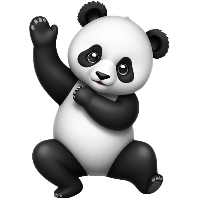 Panda twerking emoji