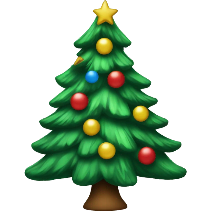Christmas tree emoji