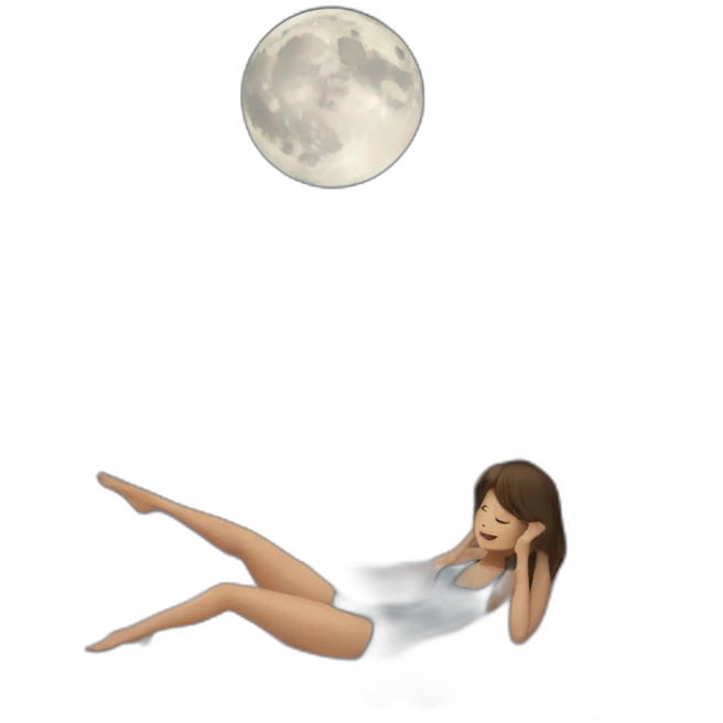 night with moon emoji