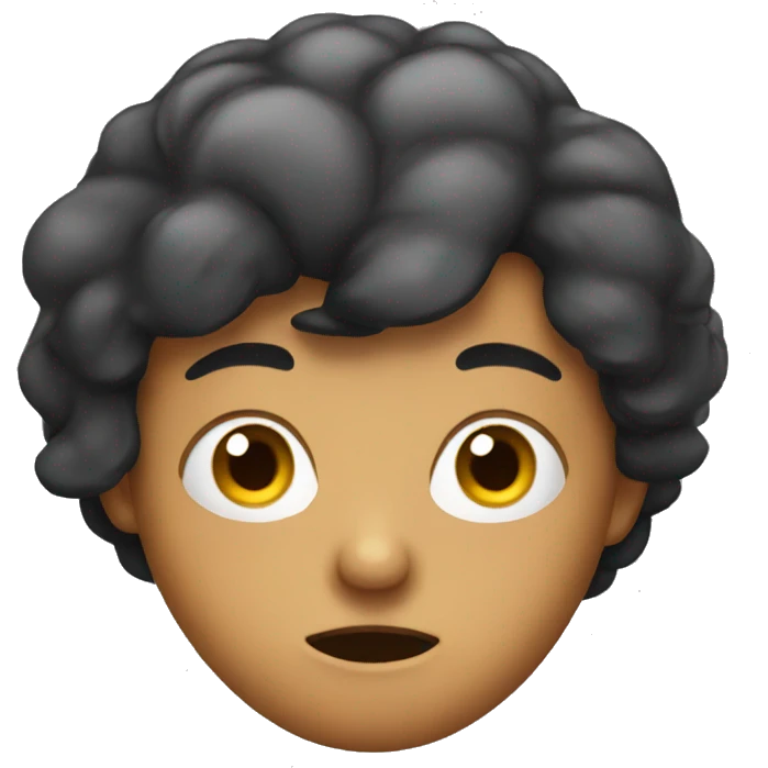 Emoji giving side eye emoji