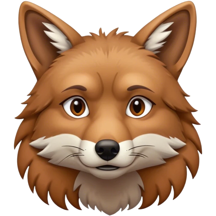 Depressed Coyote  emoji