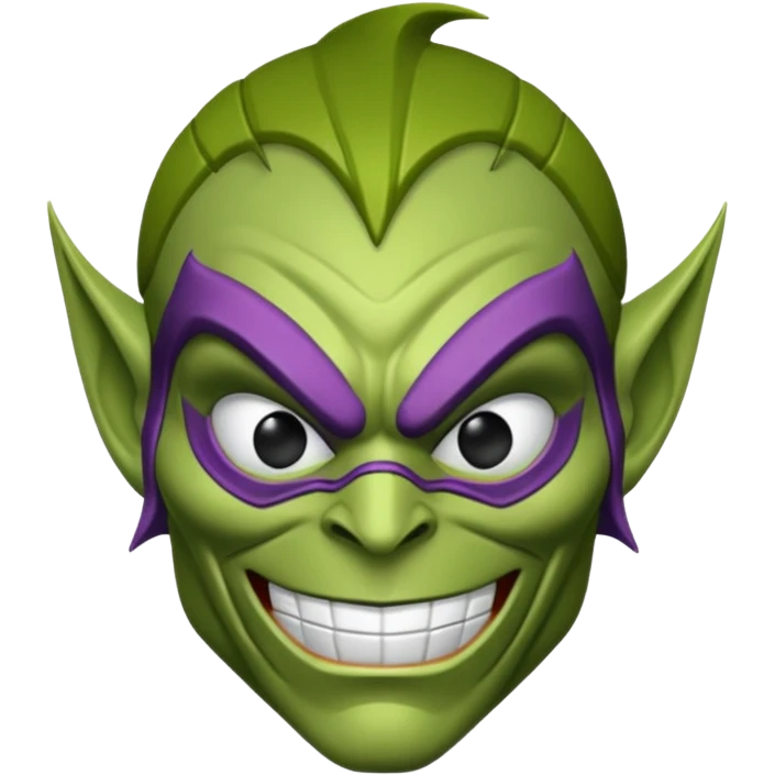 green goblin from spider man emoji