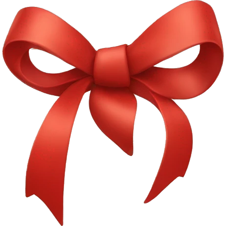 red bow emoji
