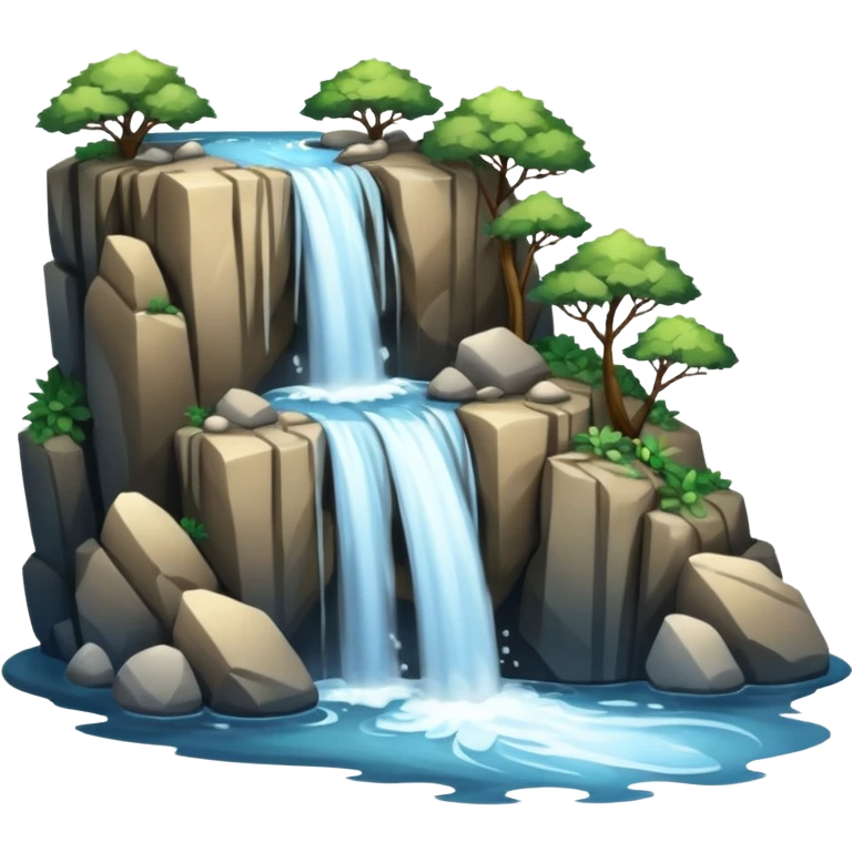 Waterfall emoji