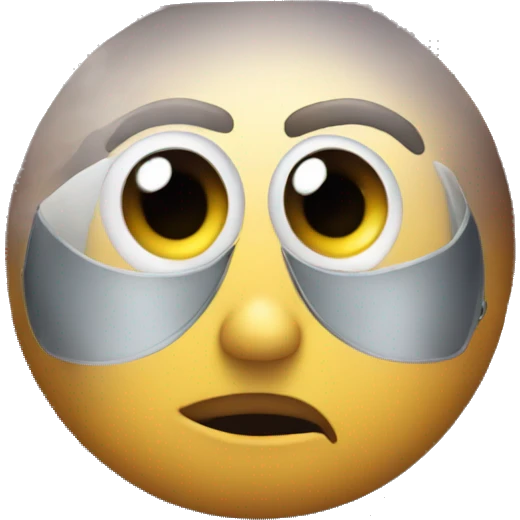 Car staring into soul emoji