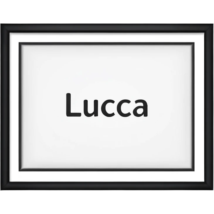 un foglio con scritto luca a praga emoji