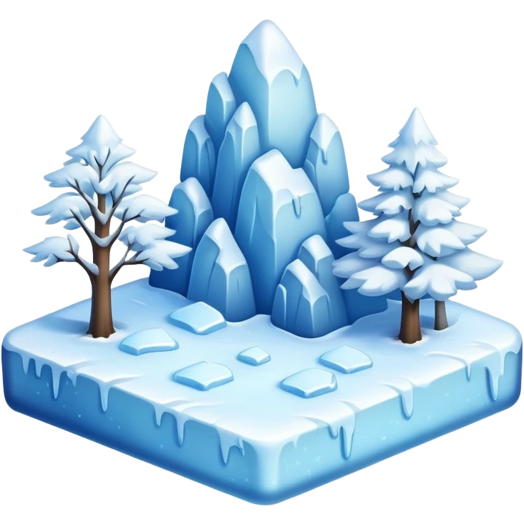 Cold scenery  emoji