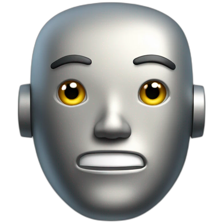 tête de robot emoji