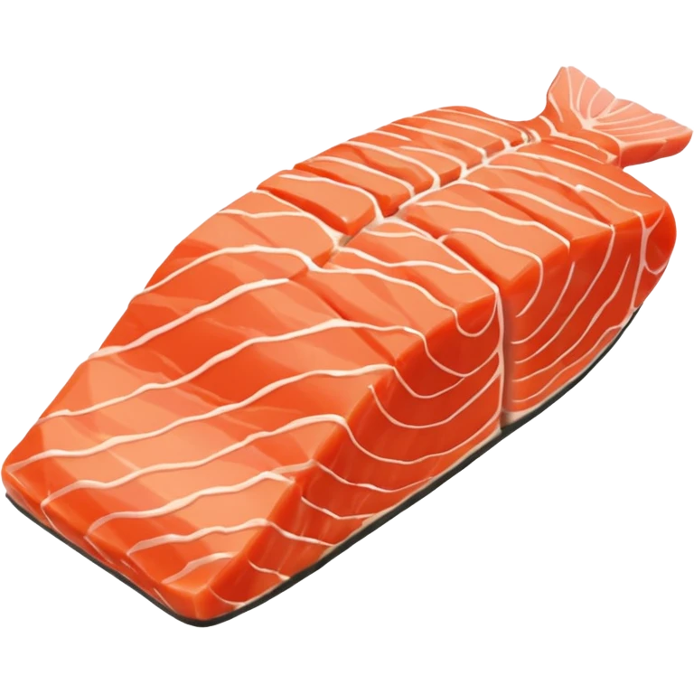 salmon and chicken emoji