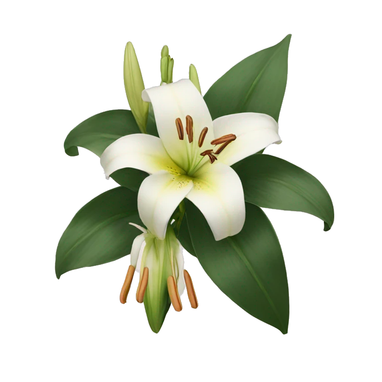 lilies emoji