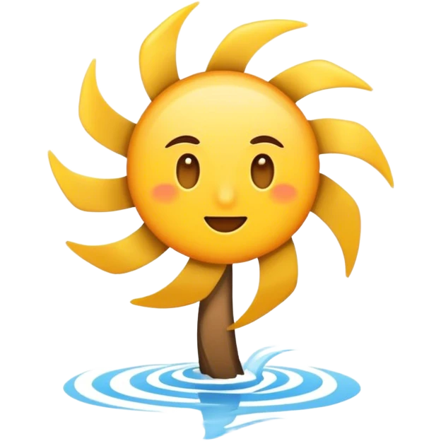 Wind emoji