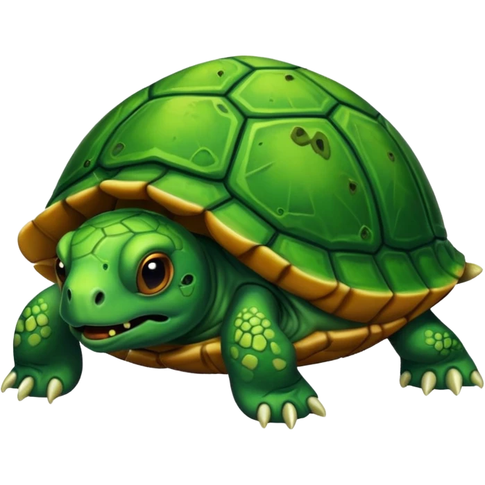 Zombie Turtle emoji