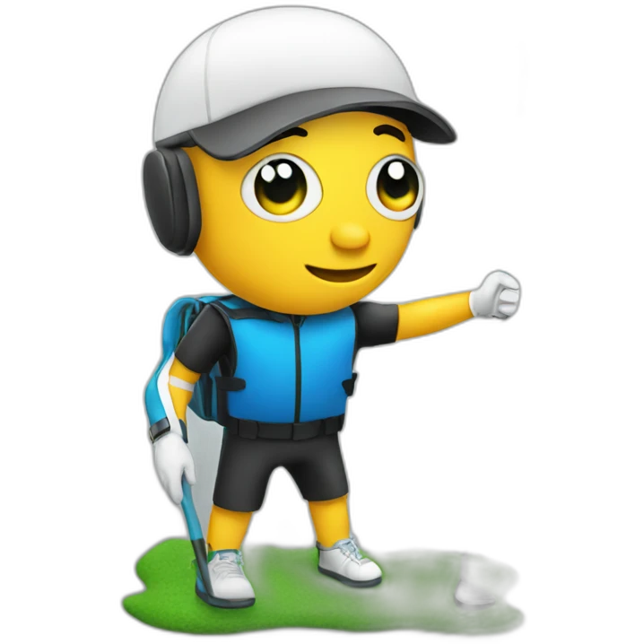 scuba golf emoji