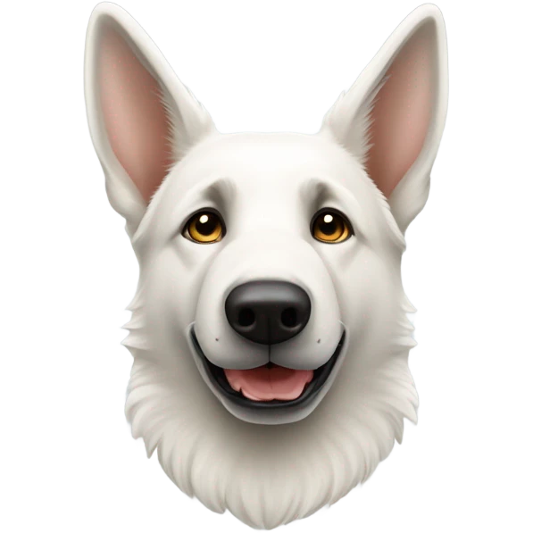 white german shepard emoji