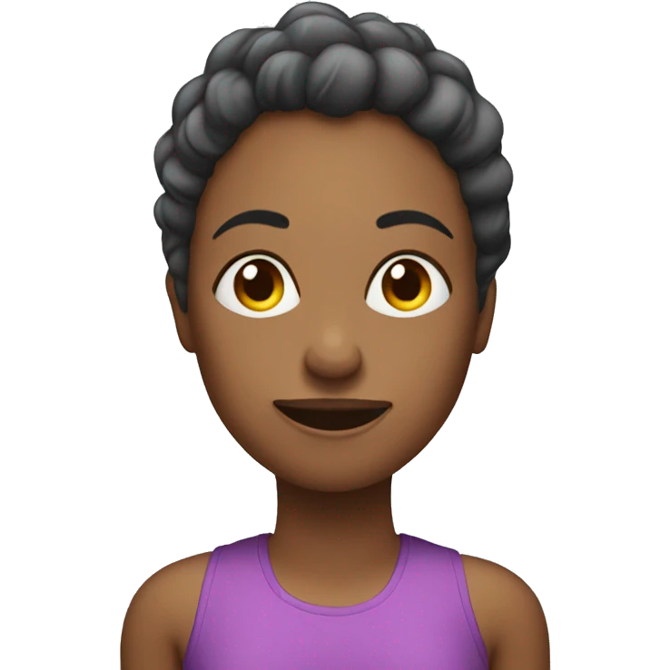 Mom who is in gym emoji