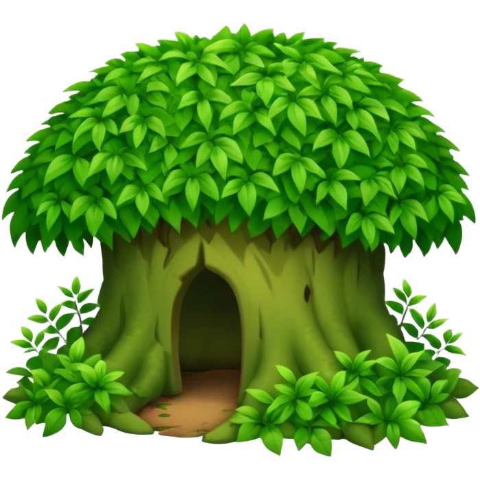 Bush Hideout emoji