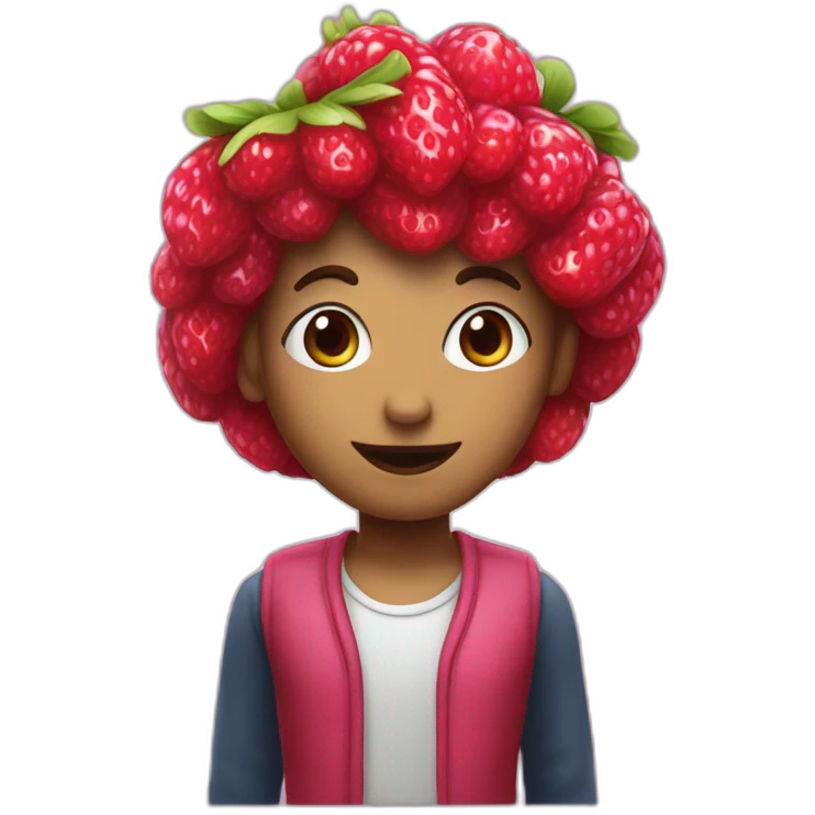 Fraise framboise Mirtille emoji