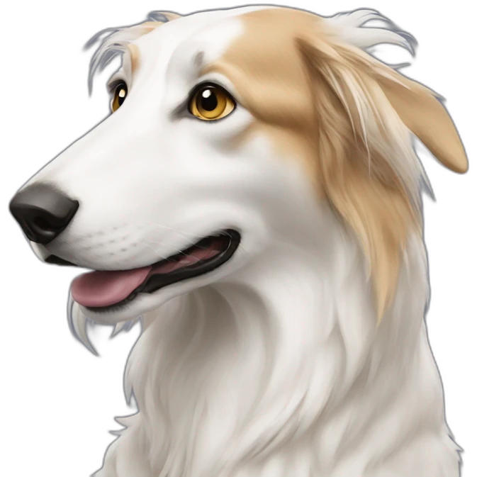 Borzoi emoji