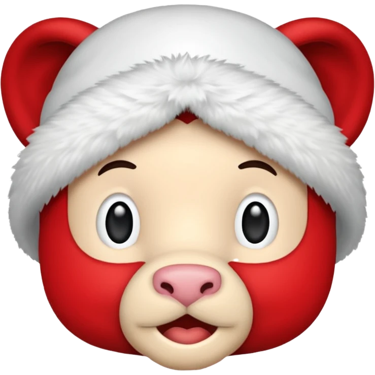 Noel babanın şapkası emoji
