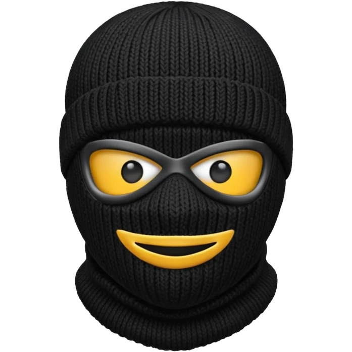 Ski mask emoji