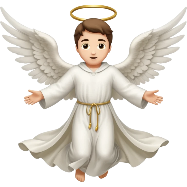 angel gabriel flying emoji