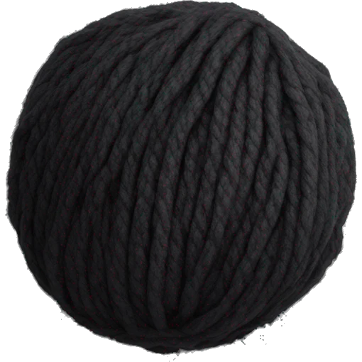 black yarn ball emoji