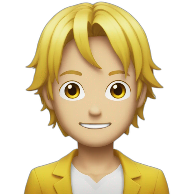 sanji qui embrasse nami emoji