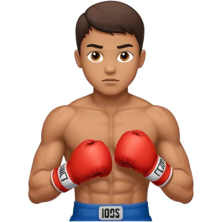 young boy professional boxer emoji