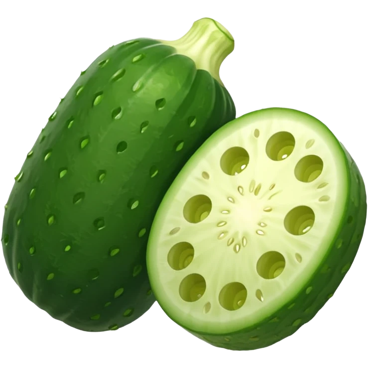 Pickleball with cucumber  emoji