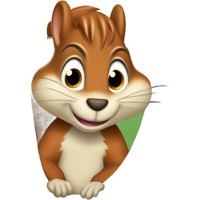 Shady squirrel  emoji