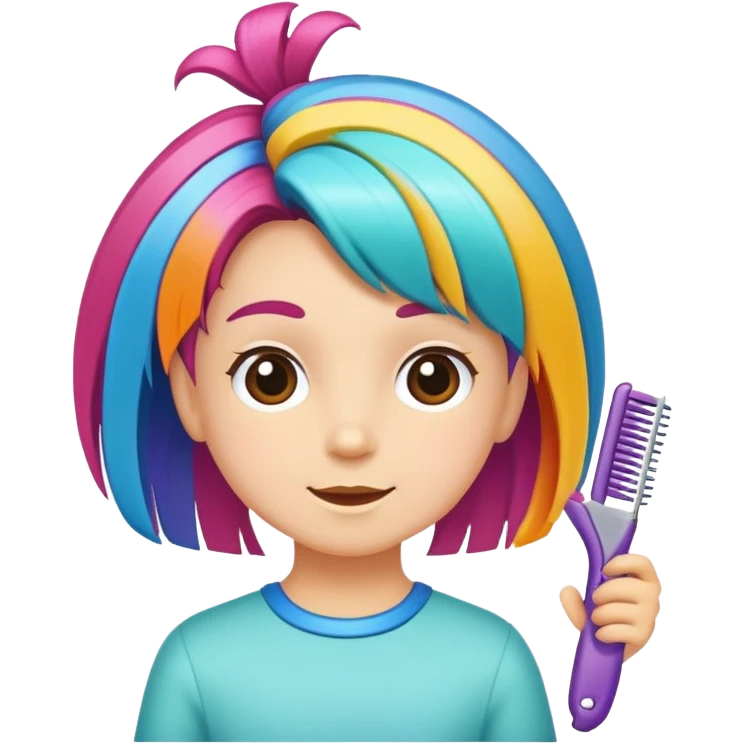 Peluqueria infantil emoji