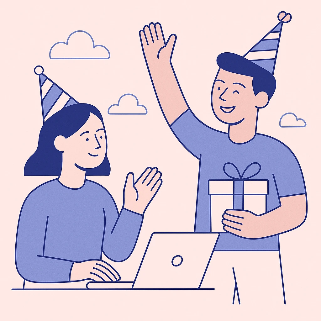 party hat emoji