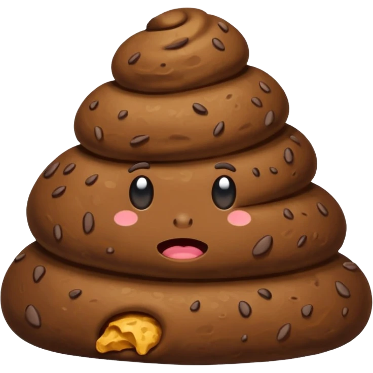 plain poop  emoji