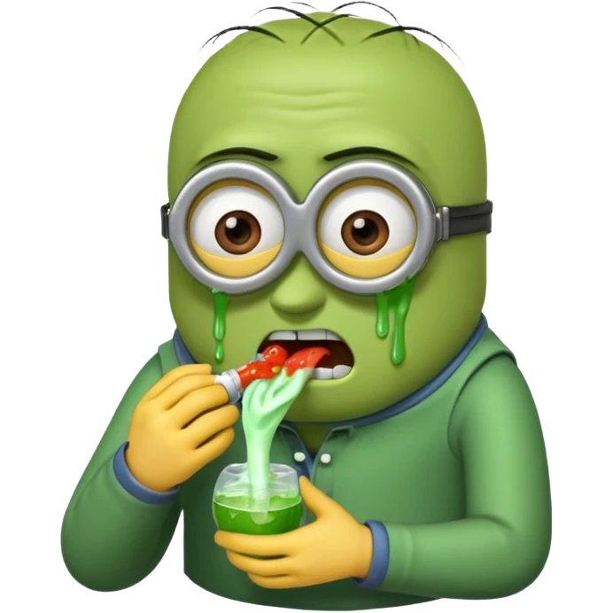 🤮🤢 minion emoji
