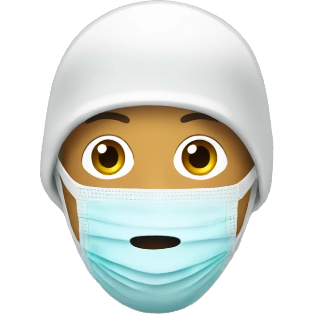 emergency face mask emoji